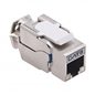 Platinum Tools Cat8 Toolless Shielded Keystone Jack. 1/Bag