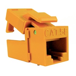 Platinum Tools CAT5 EZ-SnapJack Orange