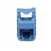Platinum Tools Cat6A Keystone Jack - Blue