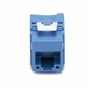 Platinum Tools Cat6A Keystone Jack - Blue