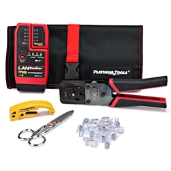 Platinum Tools EXO ezEX-RJ45 Termination and Test Kit