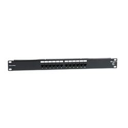HellermannTyton Cat6 Universal 12 Port Patch Panel