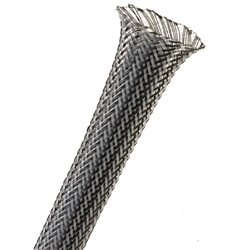 1/4in Expandable Sleeving Carbon - 200'