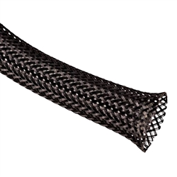Tech Flex Expandable Sleeving .75 Inch Black 250ft