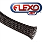 Tech Flex Expandable Sleeving, Black - 1in x 250ft