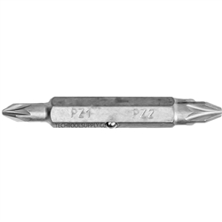 MegaPro Pozi Bit 1-2 Nickel Plated