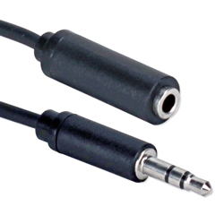 3.5mm Male to 3.5mm Female Extension - 25ft