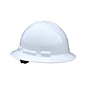 Radians Full Brim Hard Hat 6-Point Ratchet - White
