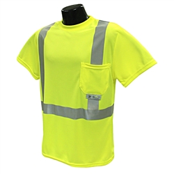 Radians Class 2 Mesh T Shirt, Green - Large