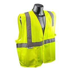 Radians Class 2 Safety Vest, Green - 3X