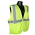 Radians Class 2 Vest with Zipper, Green - Small
