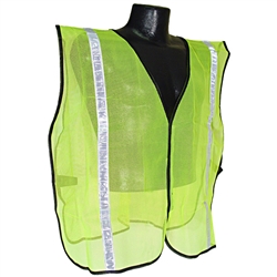 Radians Non-Rated 1in Safety Vest, Green - 2X-5X