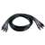 QVS RCA3V-06 6 FT Component Video Cable