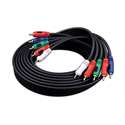 Vanco 5 RCA HD Component Cable with Audio - 50ft