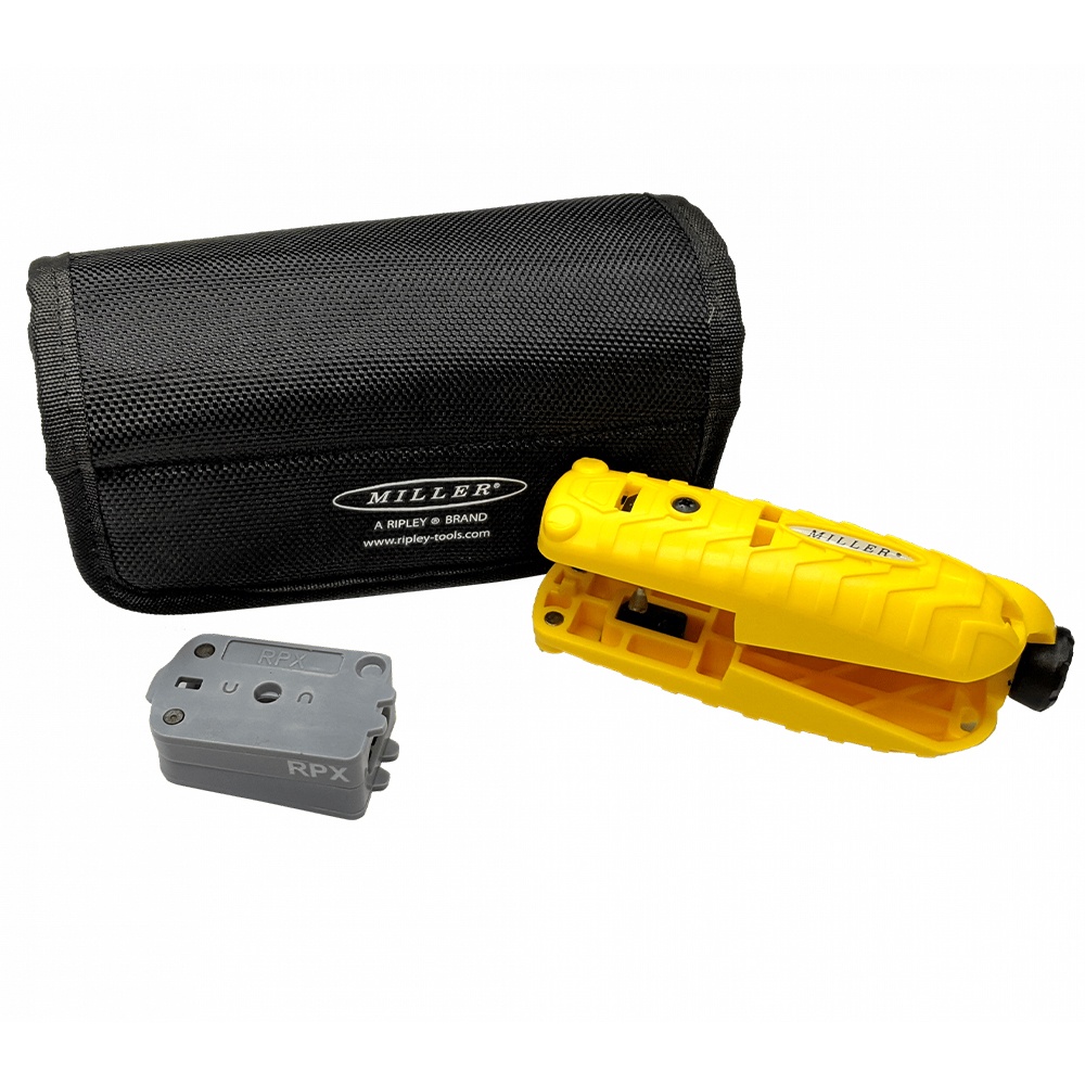 Miller by Ripley Tools MB02 RPX Ribbon Kit - 15.2 x 8.5 mm Corning RPX gel-free ribbon cable