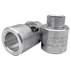 UtilityTool by Ripley Tools US08 Square-Cut PV Wire Bushing - 1000 kcmil, 2kV Aluminum (US08-1380105)