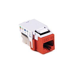 HellermannTyton CAT5e RJ45 Insert - Red