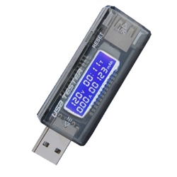 Inline USB Voltage and Current Tester