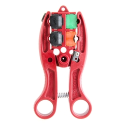 Quad-Stripper 2x RG6/59 1x Mini-Coax Stripper 1x RG6/59 Cutter