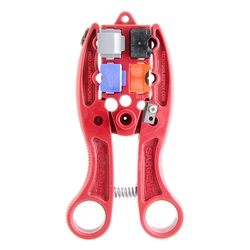 Sargent Quad Stripper RG6/59, RG7/11, UTP Strip, CAT5 Cutter