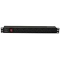 1U Power Strip w/6 Outlets