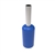 Insulated 14AWG Wire Ferrule - 100pc Bag - Blue
