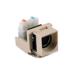 S-Video Quickport Insert - Ivory
