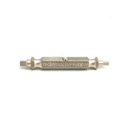 MegaPro Square (Robertson) DoubleLok Bit 1-2 Nickel Plated