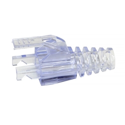 Simply45 Strain Reliefs for Pass Thru Cat5e UTP Plugs - 100pc Bag