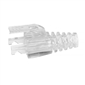 Simply45 Strain Reliefs for Pass Thru Cat6a/6 UTP, Cat5e STP Plugs - 100pc Bag