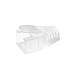 Strain Reliefs for Shielded Ext Ground RJ45 Mod Plugs - 100pc Bag