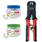 Simply 45 Kit: 100x Cat6, 100x Cat5e, & Crimp Tool