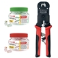 Simply 45 Kit: 100x Cat6, 100x Cat6A, & Crimp Tool