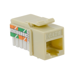 CAT6 RJ-45 Insert - Ivory