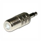 Female F to Male 1/8in Adapter