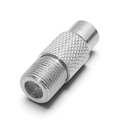 F Female to RCA Female Adapter