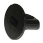 Dual Feed-Through Bushing Black - Qty 100