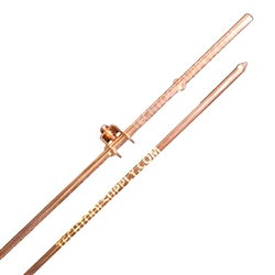 Ground Rod w/Clamp - 3/8in x 4ft