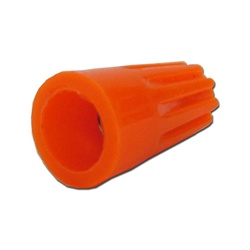 Orange Wire Nut Max 16x3  + 18- 100pk