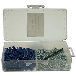 100Pc Anchor Screw Kit