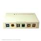 6 Port Surface Mount Box - Ivory