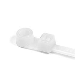 HellermannTyton 50lb 8in Natural Mountable Cable Tie - 1000pk