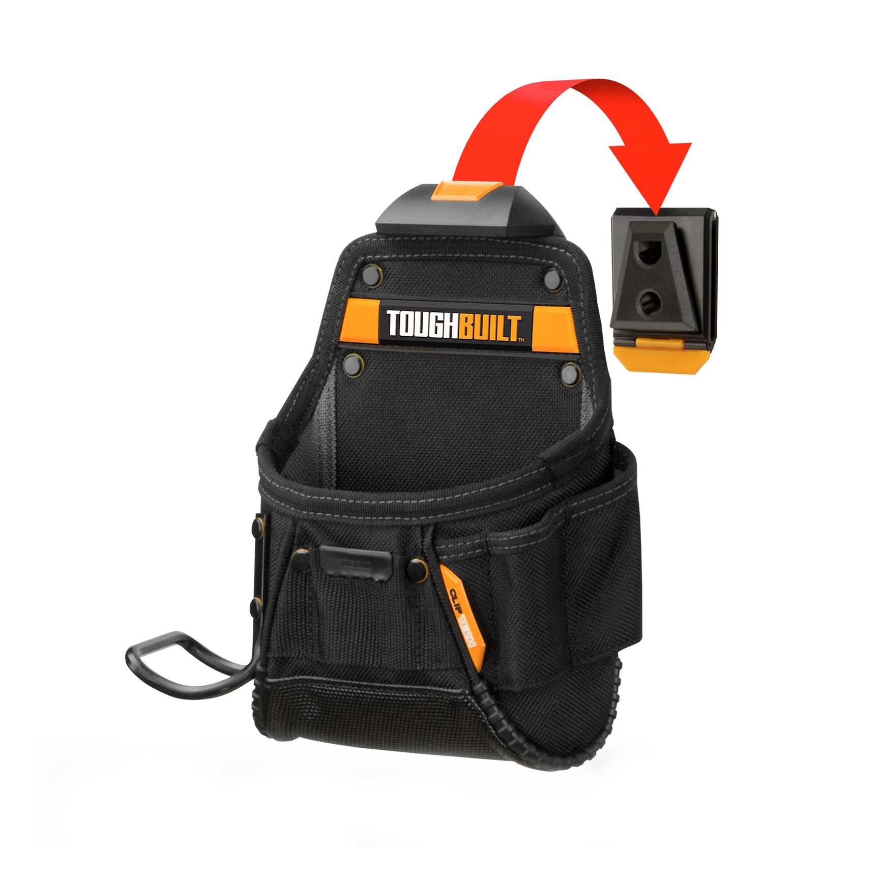 ToughBuilt ClipTech Project Pouch with Hammer Loop