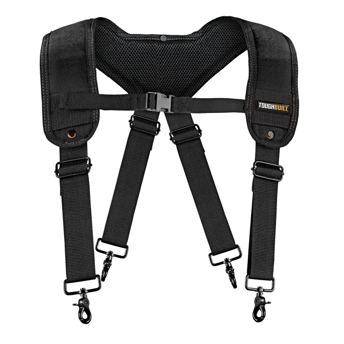 Heavy-Duty Padded tool belt suspenders Work construction suspender Adjustable 