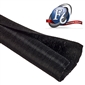 TechFlex F6 Woven Wrap, Black - 3/4in x 100ft