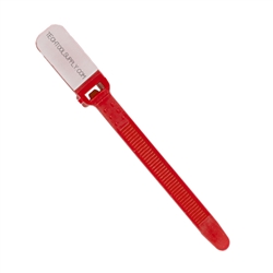 Tie Wrap CableMarker, Red - 100pc