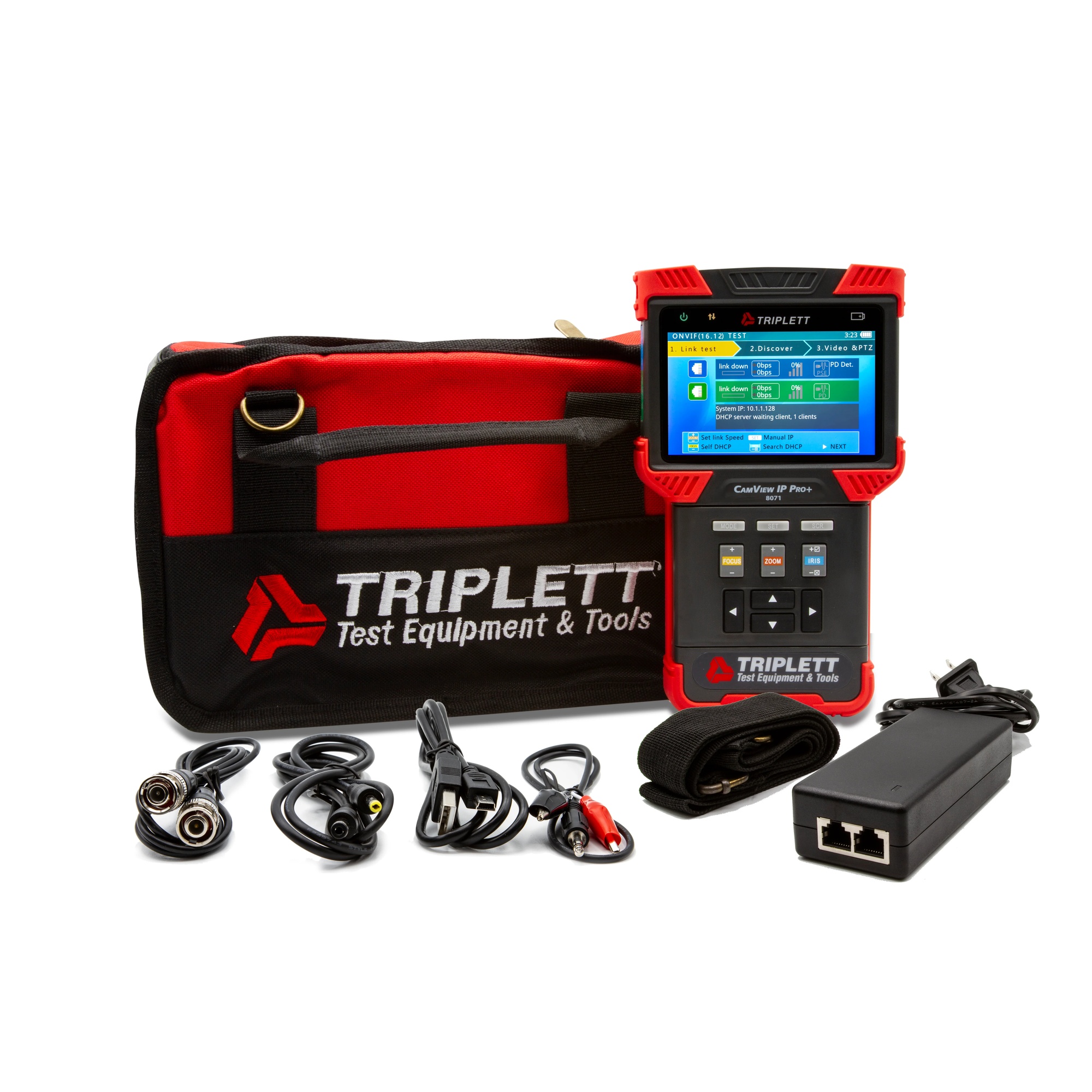 Triplett CamView IP Pro+ IP & Analog Security Camera Tester