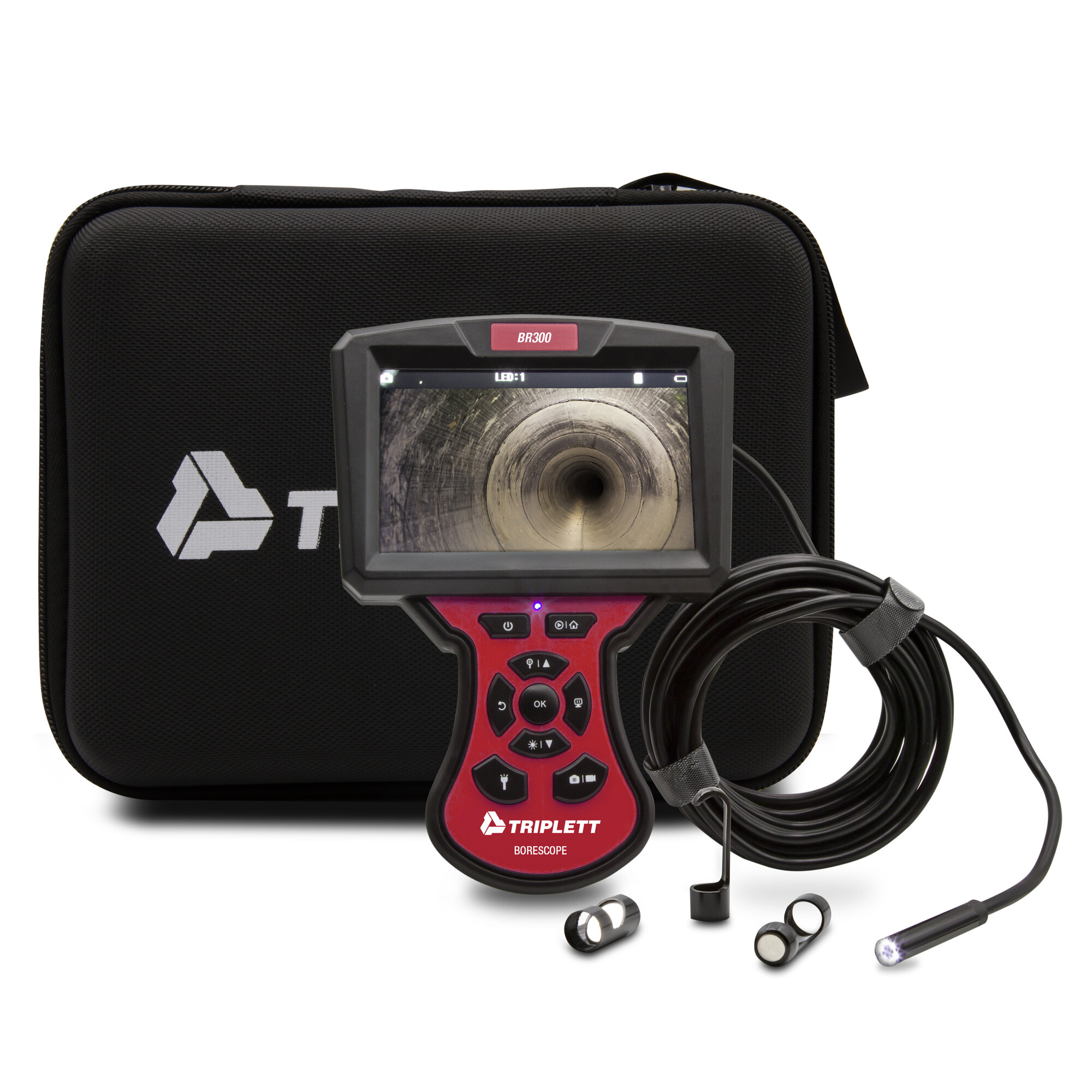 High Definition Borescope Inspection Camera 5.5mm, 5M Cable