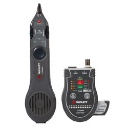 Triplett RJ45 & Coax Cable Tester with Inductive Tone Probe