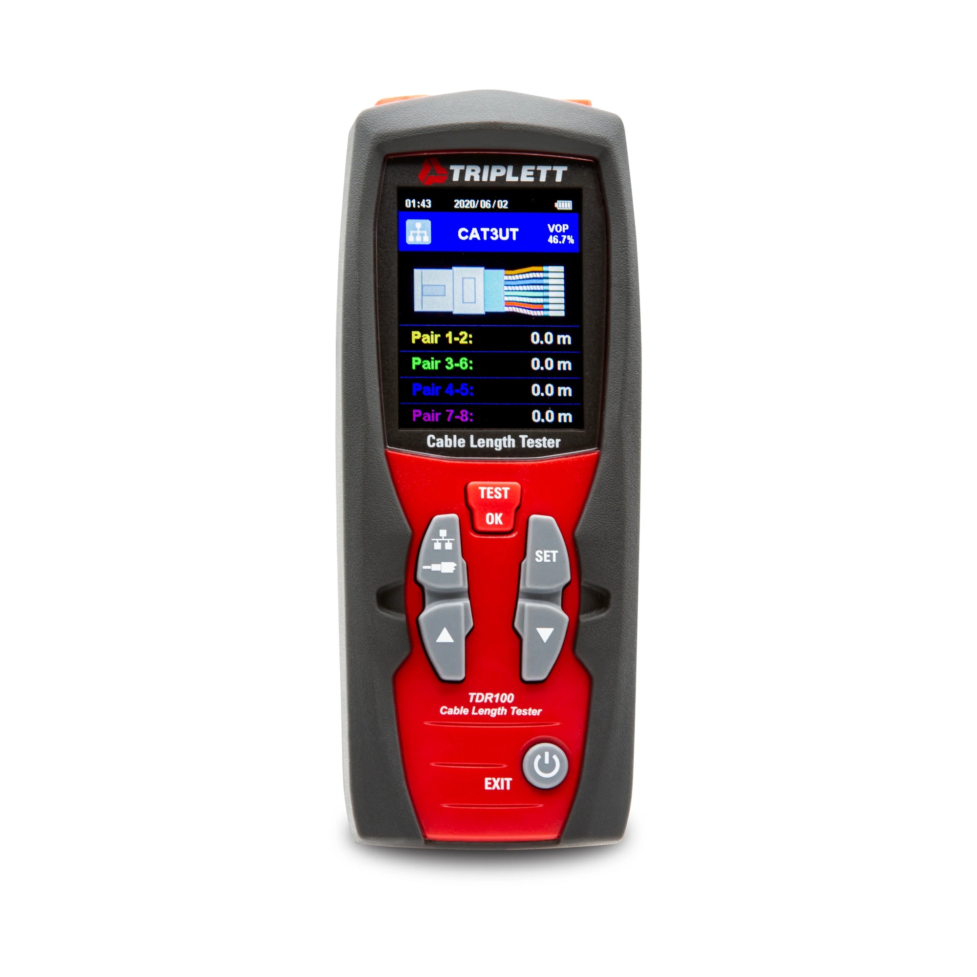 Triplett Precision TDR Cable Length Tester
